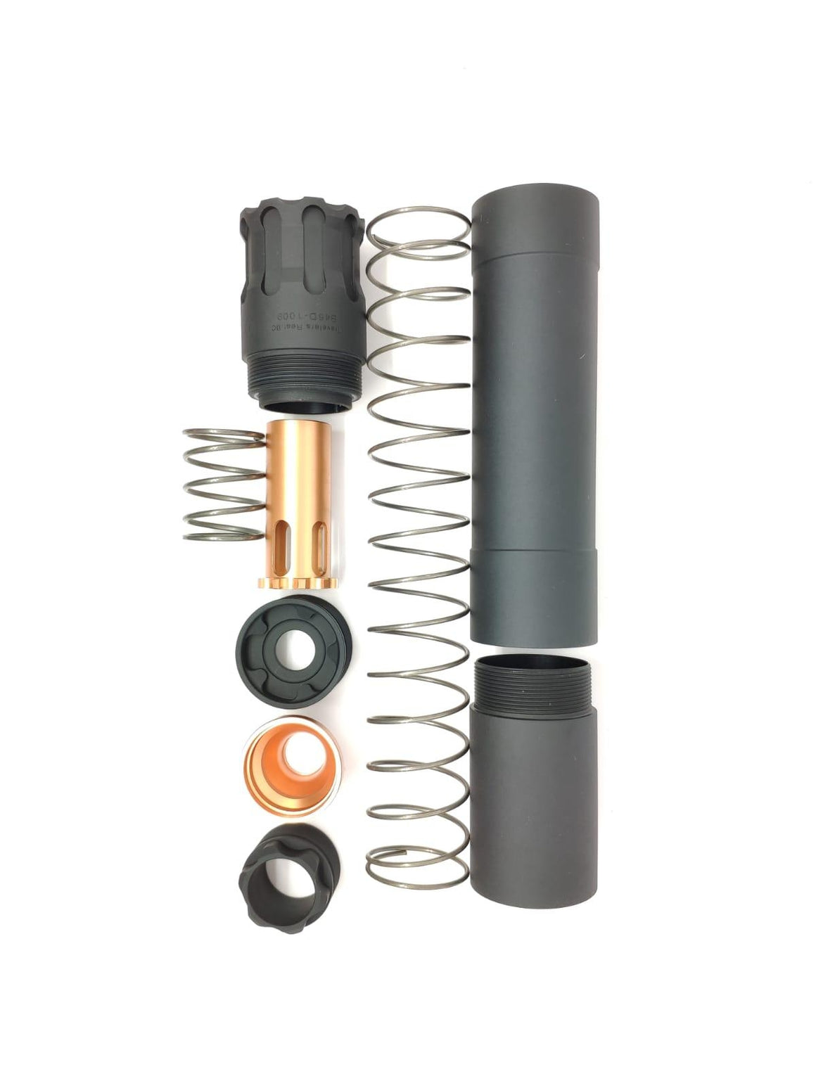 RGW OBS Style 45 Dummy Barrel Extension 14mm CCW BK