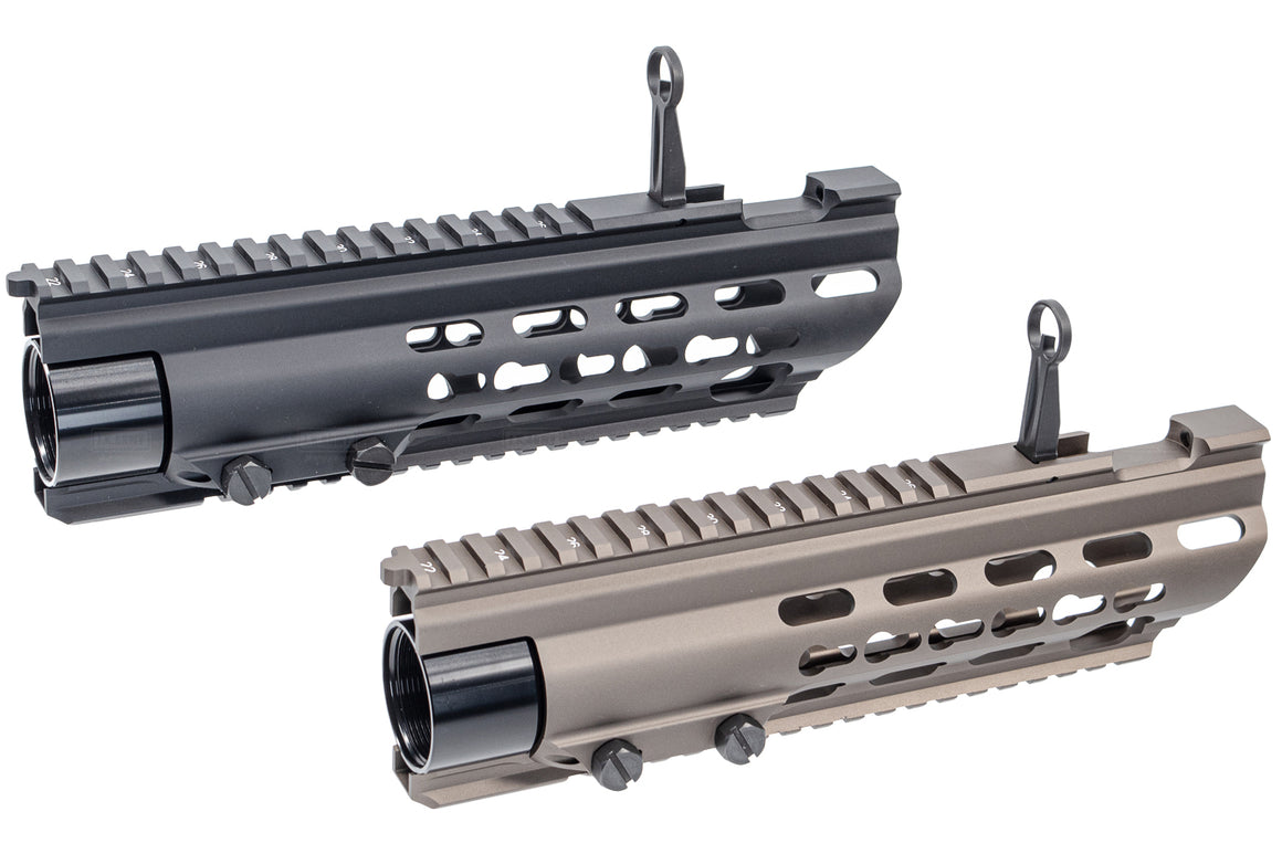 Artisan G27K Handguard Rail For Umarex VFC HK417 AEG / GBB or Marui TM 417 EBB ( Black / DE )-Tokyo Marui ( TM )-Black