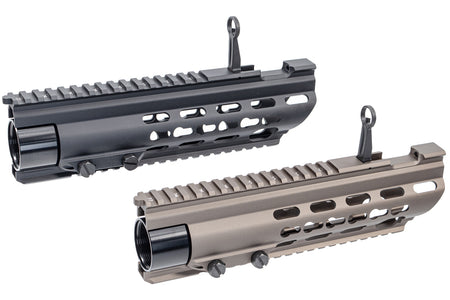 Artisan G27K Handguard Rail For Umarex VFC HK417 AEG / GBB or Marui TM 417 EBB ( Black / DE )-Tokyo Marui ( TM )-Black