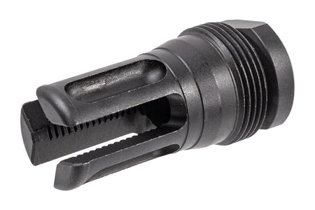 Airsoft Artisan Steel 3 Prong Flash Hider For REX Style Airsoft Barrel Extension
