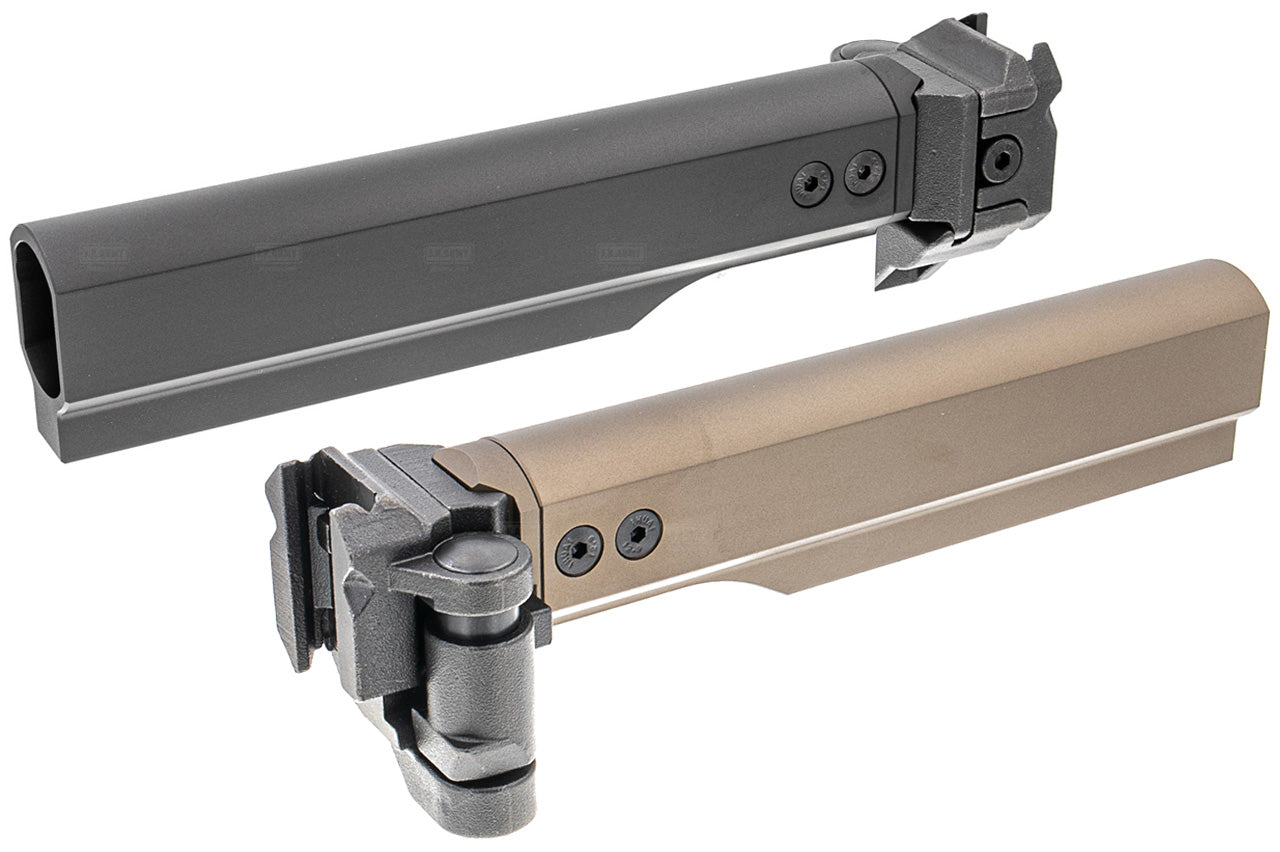 15日まで値下げ受付Airsoft Artisan DDRISIII M-LOK Artisan New Type M4 Folding Stock Low Profile Stock Tube Adapter