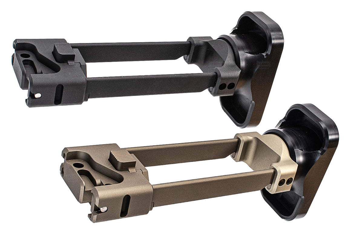 Artisan Retractable Stock For KSC / KWA MP9 / TP9 GBB -Tan