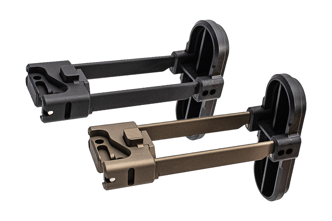 Artisan Type B Retractable Stock For KSC / KWA MP9 / TP9 GBB -Tan