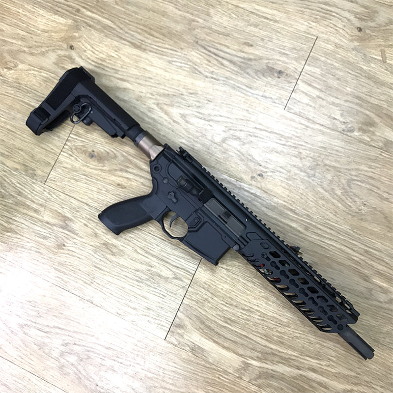 Artisan M4 Stock Adapter Rail for Cyber Gun SIG MCX Series-Dark Earth ( DE )