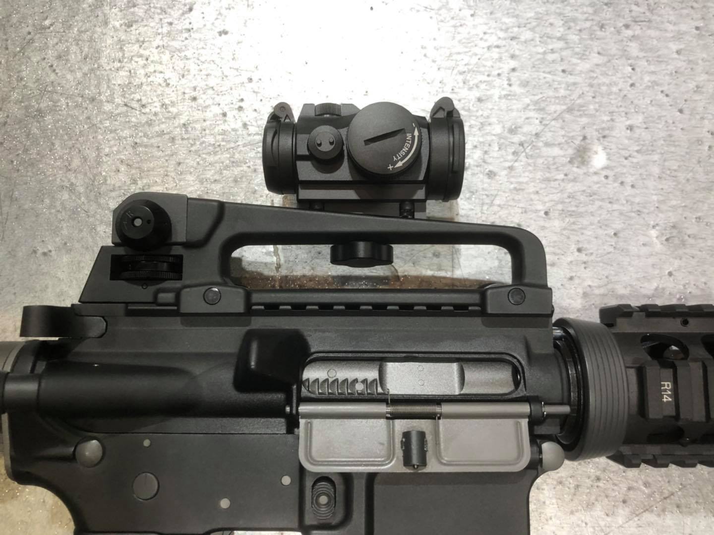 Artisan T1/T2 Optics Mount for AR15 / M16 Carry Handle ( Black )