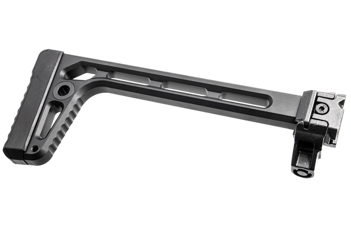 Artisan Folding Mini Stock for Airsoft MCX / M1913 20mm Rail ( Black )