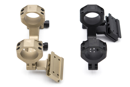 ARTISAN BO Style 30mm Modular Scope Mount for 1913 20mm Rail System with T1 / T2 Adapter / RMR Adapter-with T1/T2 Adapter-Black