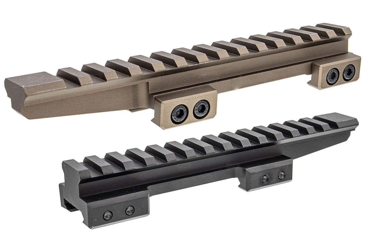 Artisan BO Style Tactical Optics Riser Fit M1913 20mm Rail ( Black / DE )-DDC ( Desert Dirt Color )