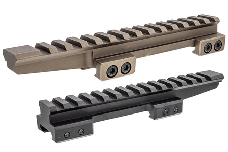 Artisan BO Style Tactical Optics Riser Fit M1913 20mm Rail ( Black / DE )-DDC ( Desert Dirt Color )