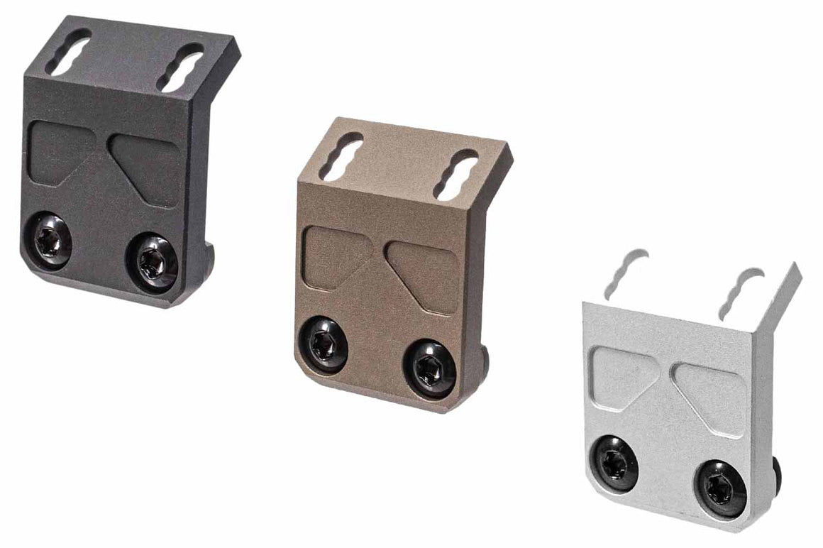 Artisan M-LOK Light Mount For M300 / M600 Flashlight ( MCX Rattler Style ) -Silver