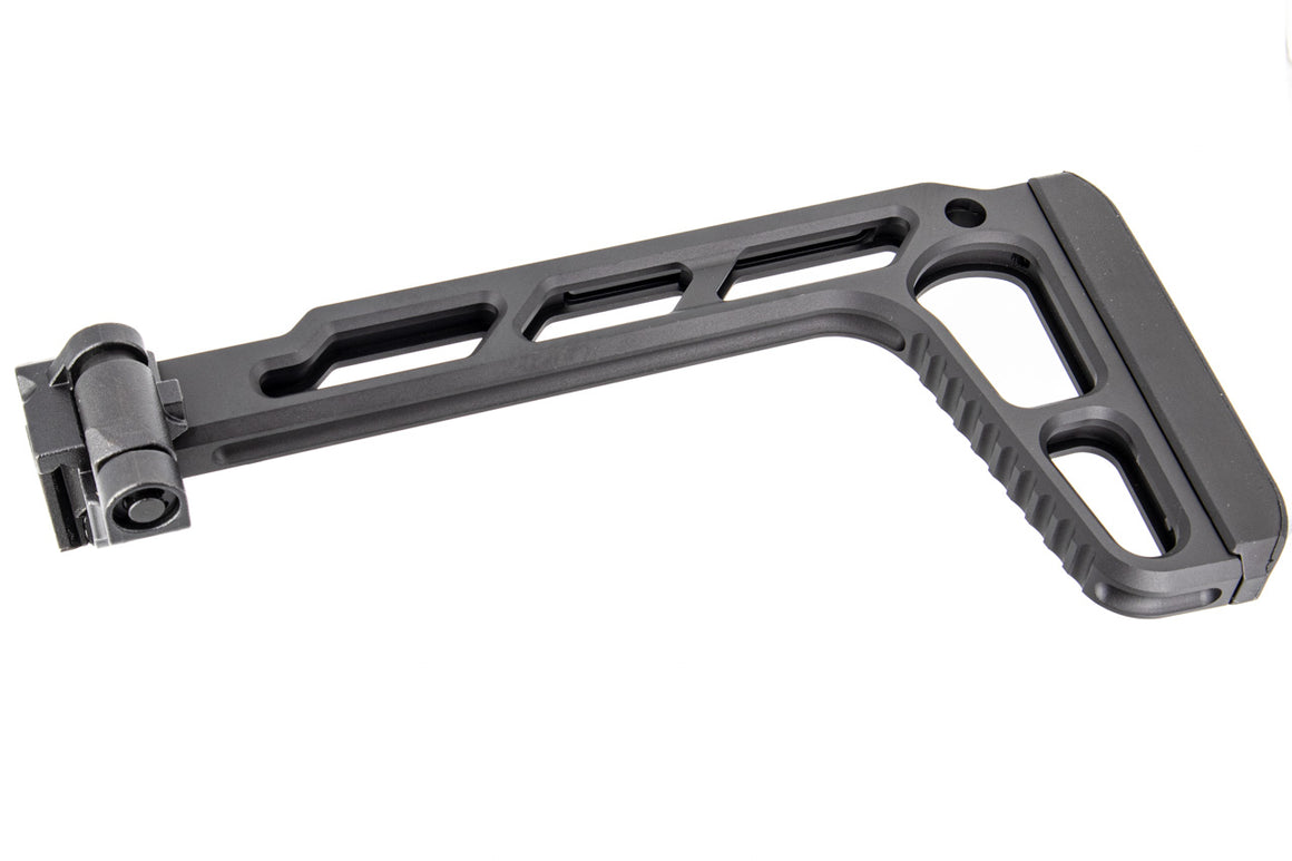Artisan Light Weight Folding Style Stock for MCX / M1913 20mm Rail ( Black / DE )-Dark Earth ( DE )