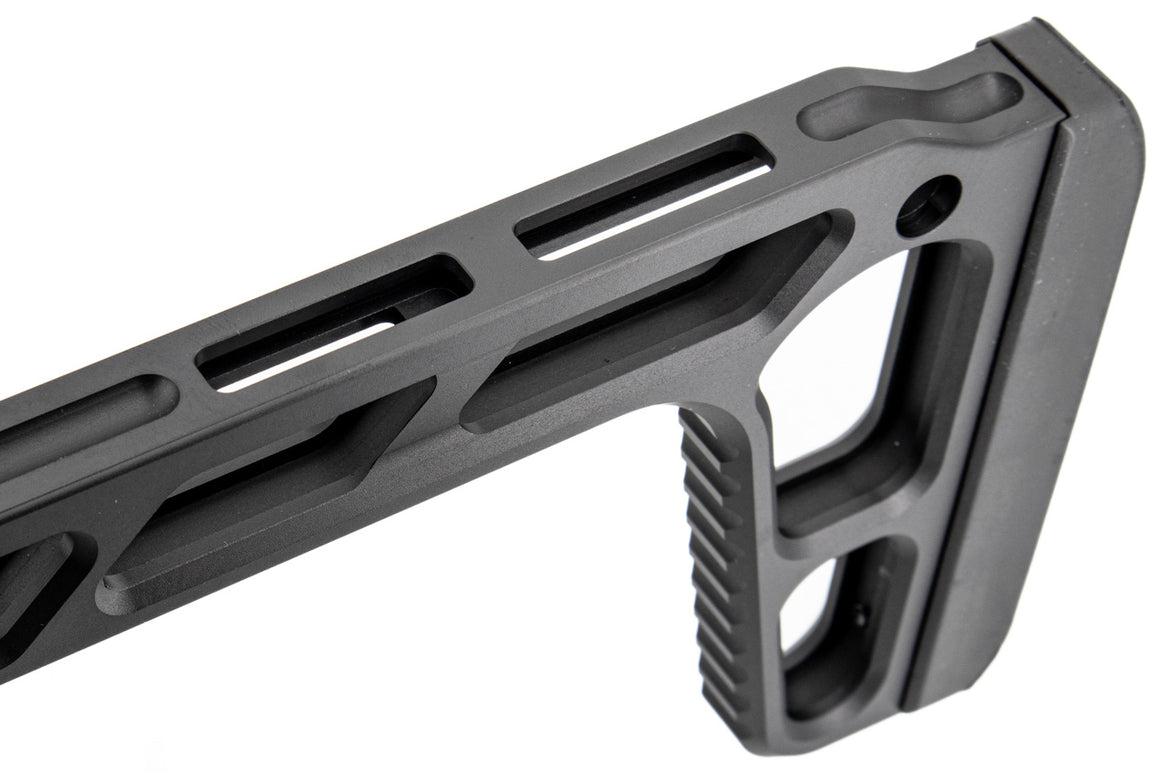 Artisan Light Weight Folding Style Stock for MCX / M1913 20mm Rail ( Black / DE )-Dark Earth ( DE )