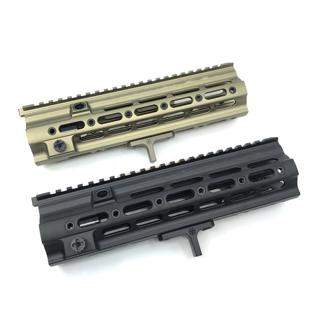 Artisan G Style SMR 416 10.5 inch Handguard Rail for Airsoft AEG / GBB / PTW / MWS / EBB ( BK / DE )-EBB-Black