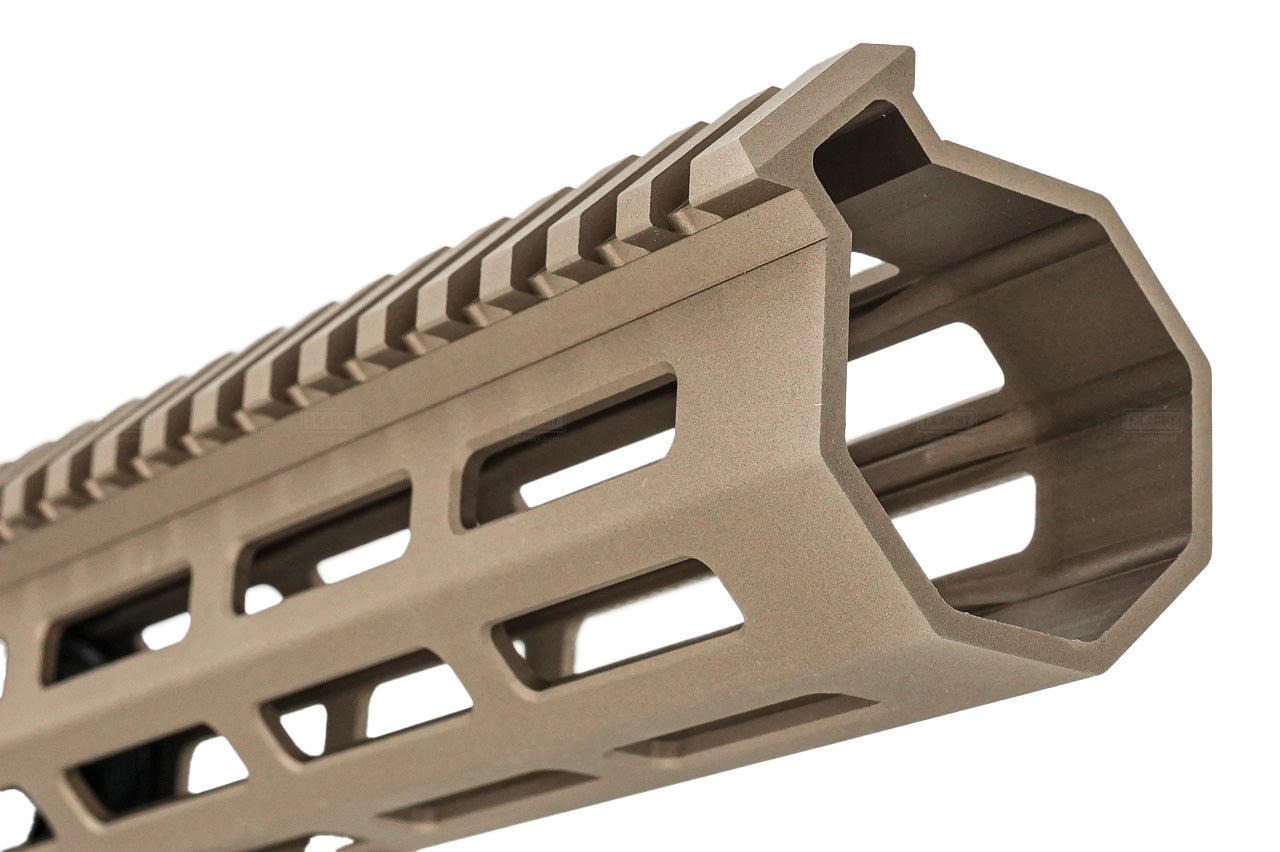 Airsoft Artisan Squid 9" M-LOK Handguard For TM MWS / PTW / M4 AEG / GBB System Series-FDE