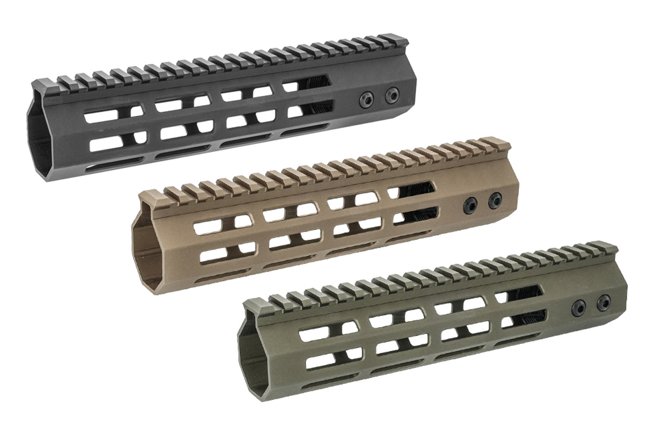 Airsoft Artisan Squid 9" M-LOK Handguard For TM MWS / PTW / M4 AEG / GBB System Series-FDE