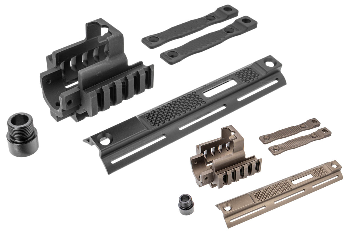 Artisan PM Style SCAR Front set Kit for Toyko Marui TM SCAR / WE / VFC SCAR GBB / AEG Series-WE / VFC Spec-Black