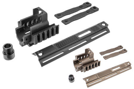 Artisan PM Style SCAR Front set Kit for Toyko Marui TM SCAR / WE / VFC SCAR GBB / AEG Series-WE / VFC Spec-Black
