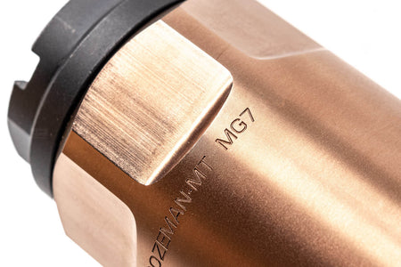 Airsoft Artisan CNC Steel REX MG7 Style 24mm CW Airsoft Barrel Extension