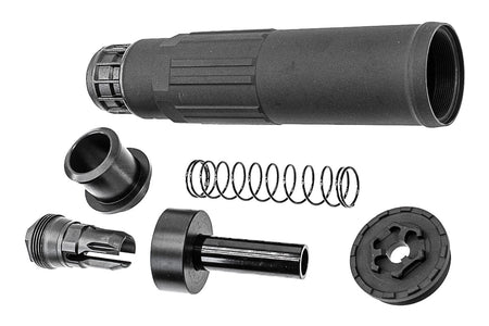 Artisan SGI-6 Style Dummy Suppressor / Barrel Extension ( Black / DE ) -FDE-PIG Style Flash Hider