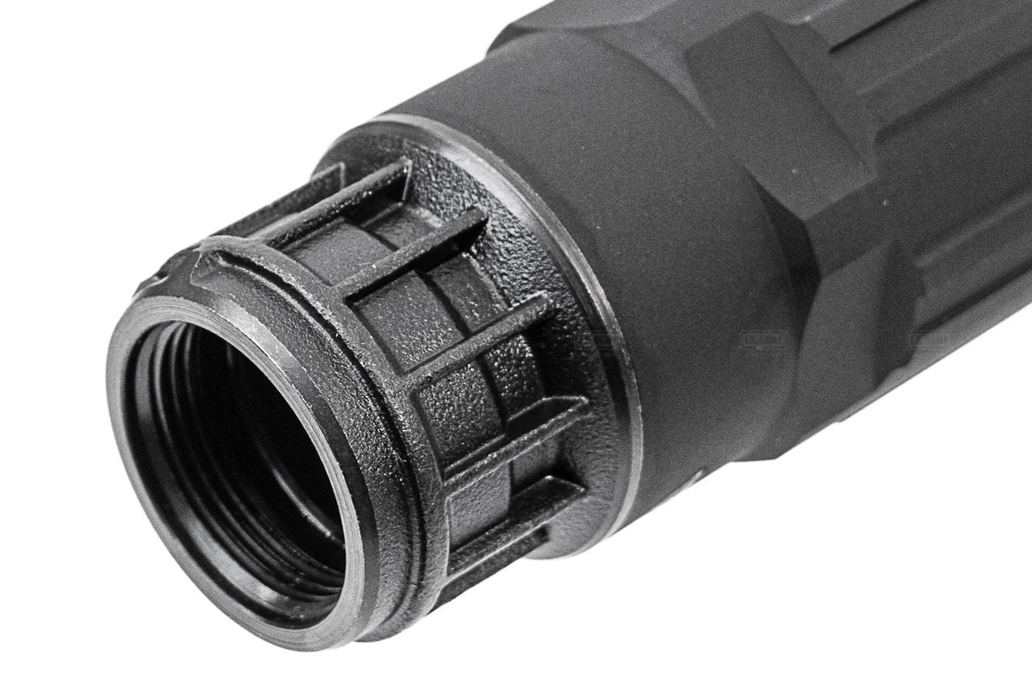 Artisan SGI-6 Style Dummy Suppressor / Barrel Extension ( Black / DE ) -FDE-PIG Style Flash Hider