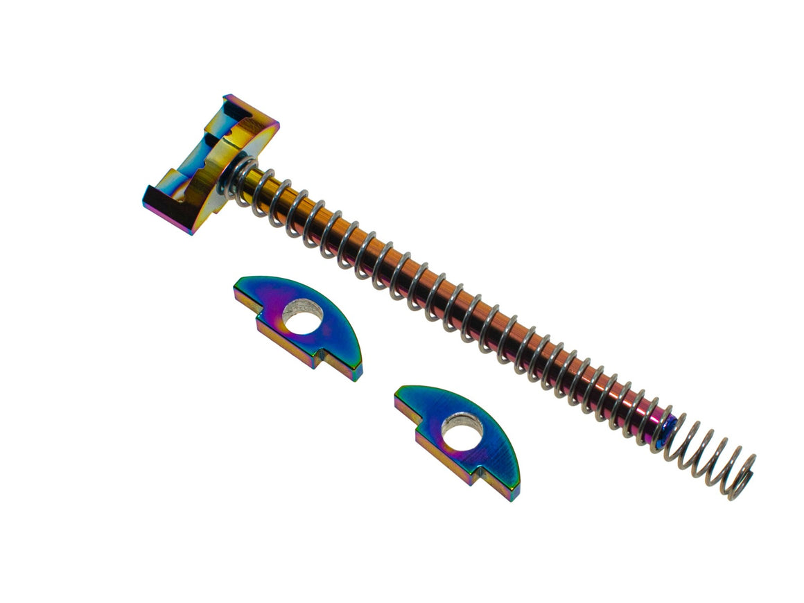 COW AAP01 Aluminum Guide Rod Set for AAP01 GBBP Series ( AAP-01 )-Rainbow