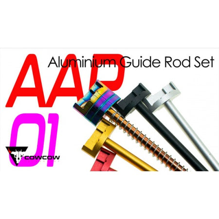 COW AAP01 Aluminum Guide Rod Set for AAP01 GBBP Series ( AAP-01 )-Rainbow
