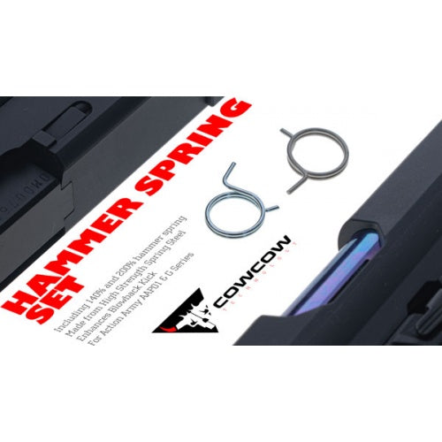 COW AAP01 Hammer Spring Set for AAP01 / G Model Series GBBP Series ( AAP-01 / AAP-01C / G17 G18 etc. ) ( 140% and 200% Hammer Spring )