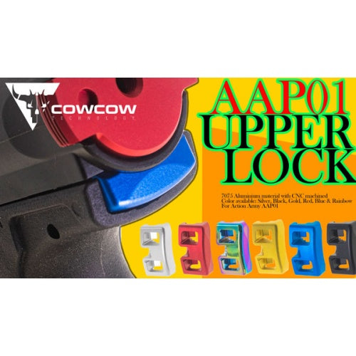 COW AAP01 Aluminum Upper Lock for AAP01 GBBP Series ( AAP-01 )-Rainbow