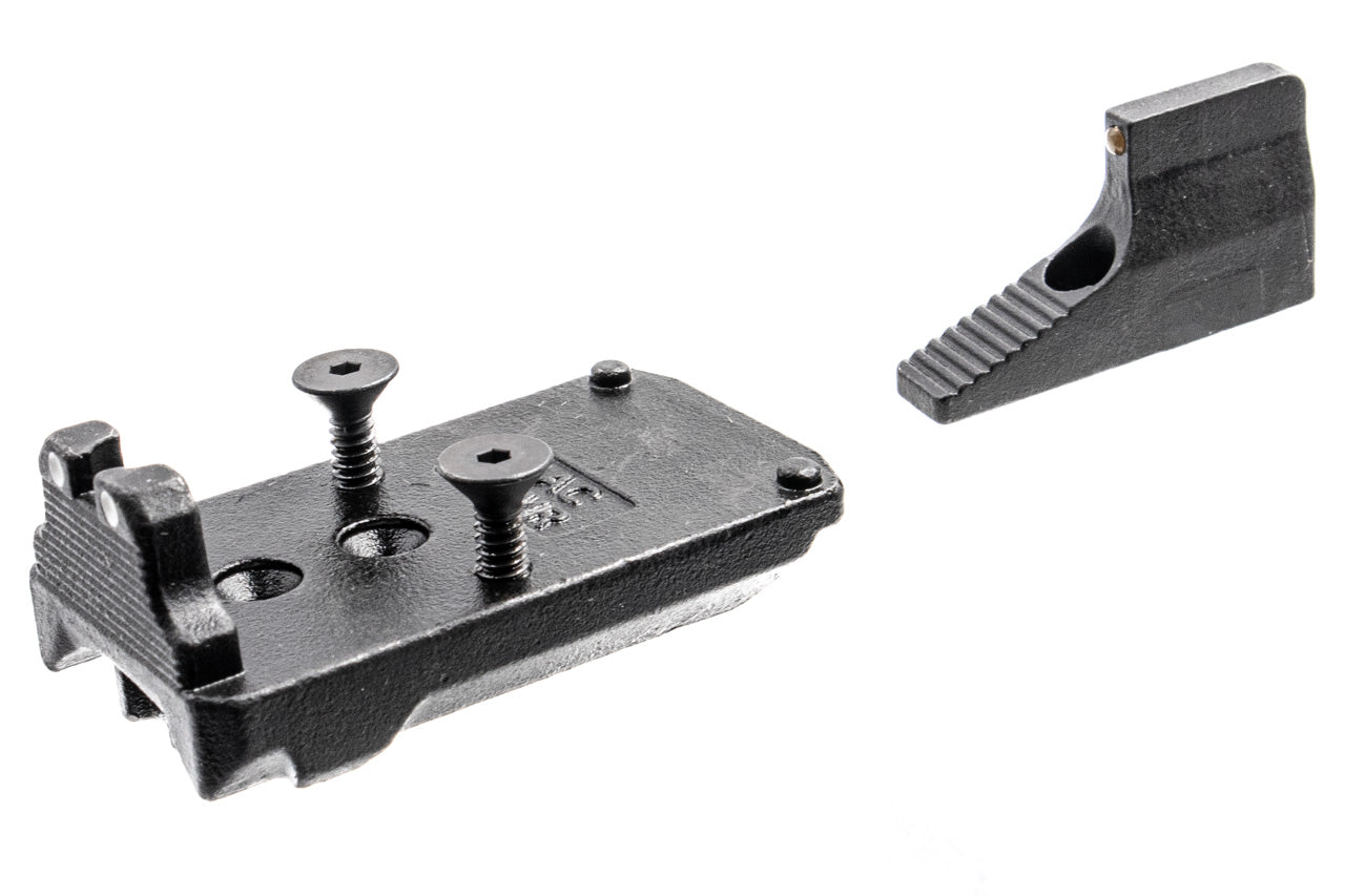 Action Army Steel RMR Adapter & Front Sight Set For AAP-01 ( AAP01 )