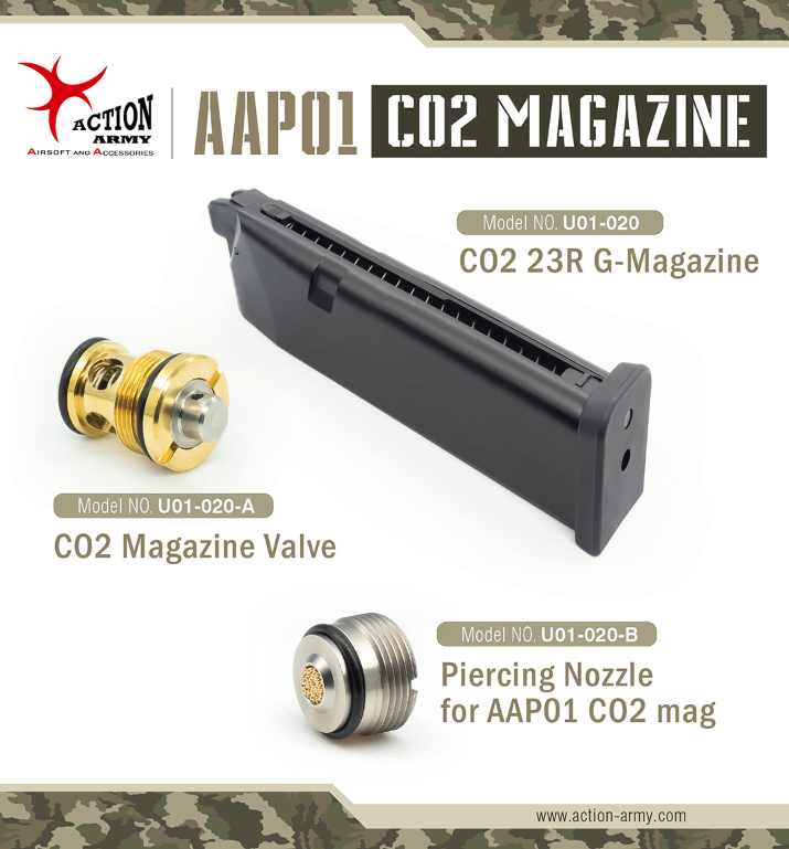 Action Army Piercing Nozzle for AAP-01 Co2 Airsoft Magazine ( AAP01 )