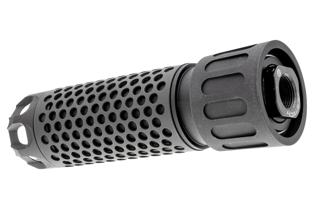 Acetech Predator MKIII Dummy Suppressor / Barrel Extension M14 CCW with Blaster MS Tracer Inside ( Black )