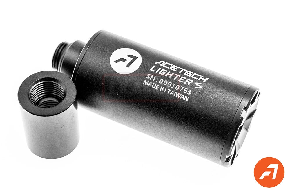 Acetech Lighter S Tracer Unit M11 Male CW Thread ( with Adapter M11 CW to M14 CCW )