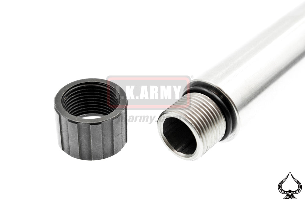 Ace 1 Arms TM Hi-Capa 5.1 Stainless Steel Threaded 14mm+ CW Bull Barrel ( SV )