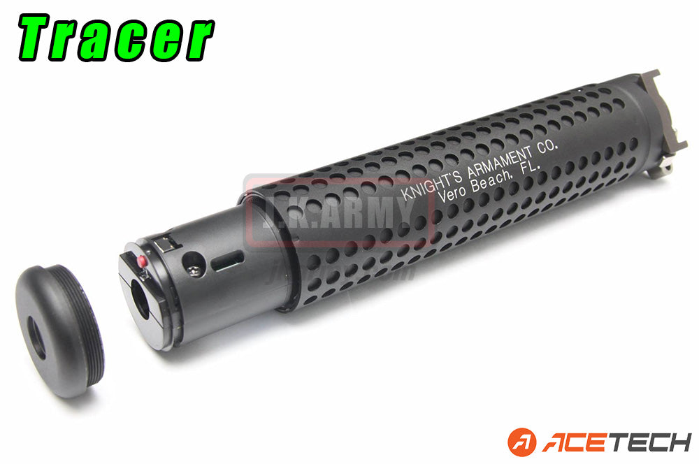 Acetech Predator BBs UV Tracer Unit ( AT2000R + VFC M4 KAC QD Dummy Suppressor / Barrel Extension w/ Flash Hider 14mm CCW )