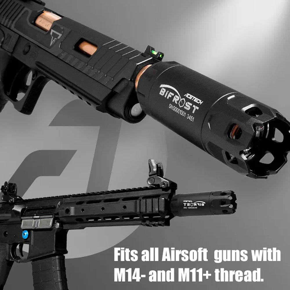 Acetech Bifrost Tracer Unit with Multi Color Flame Effect ( RGB Rainbow ) ( M14 CCW )