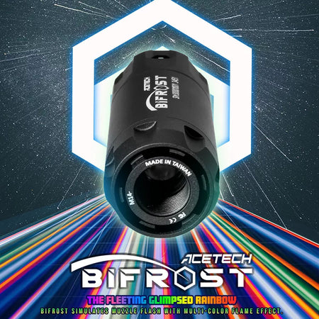 Acetech Bifrost Tracer Unit with Multi Color Flame Effect ( RGB Rainbow ) ( M14 CCW )