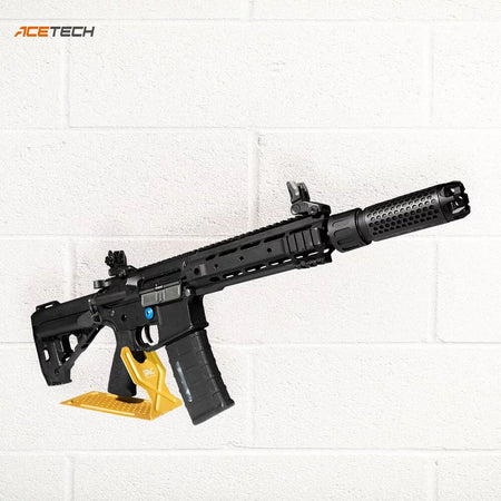 Acetech Predator MKIII Dummy Suppressor M14 CCW with Blaster M Tracer Inside ( Black ) ( Flame Effect )