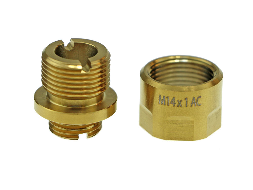 COW A01 Dummy Suppressor Adapter for Hi-Capa ( Gold )