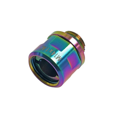 COW A01 Dummy Suppressor Adapter for TM Hi-Capa ( 11mm CW to 14mm CCW ) ( Rainbow )