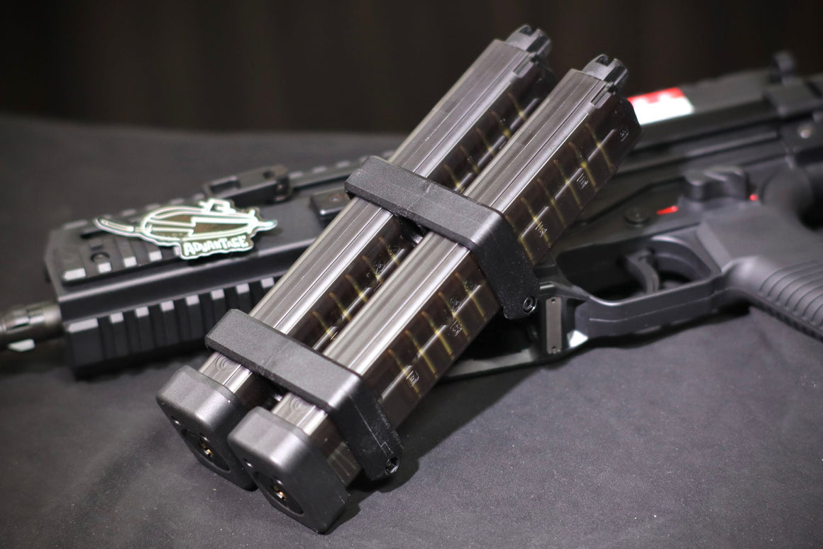 ADVANTAGE Dual Magazine Clamp For Maruyama SCW-9 PRO GBB ( Magazine Coupler )