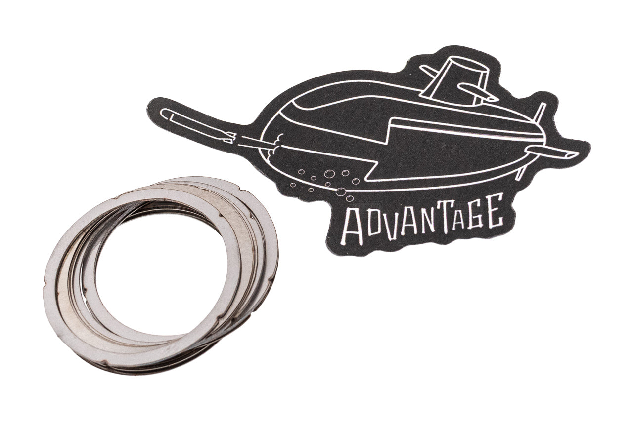 Advantage Stainless Steel Barrel Shim For AR / M4 GBBR Series