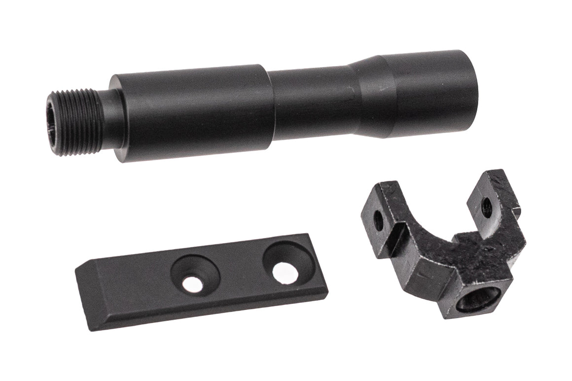 ARMY FORCE CNC Aluminum M-LOK Handguard Extension For SCAR-H Rifle Series -Black