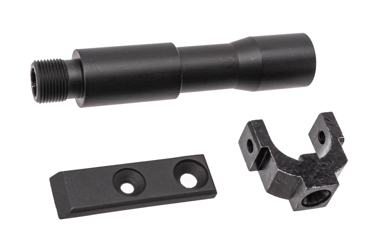 ARMY FORCE CNC Aluminum M-LOK Handguard Extension For SCAR-H Rifle Series -Black