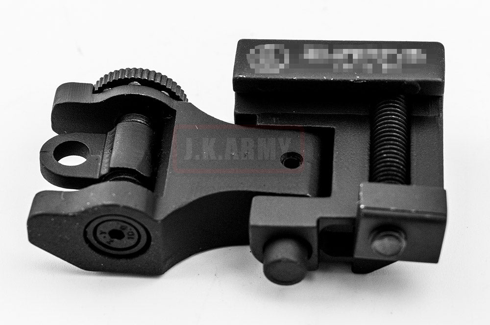 AF T Style Foldable Rear Sight (BK)