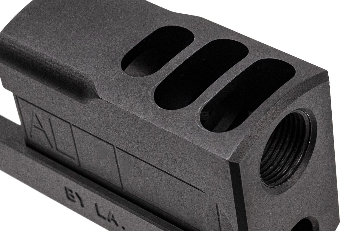 AF ALG Style Dummy Compensator With Suppressor Set For Marui TM / KSC M9 GBBP Series ( Hitman LEON The Professional M9 Comp )