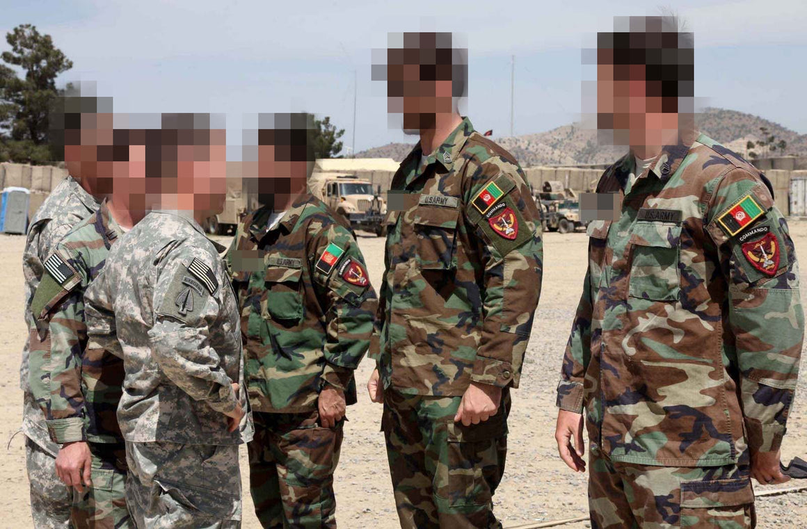 Afghan Commando Patch Set ( MARSOC ) ( Free Shipping )