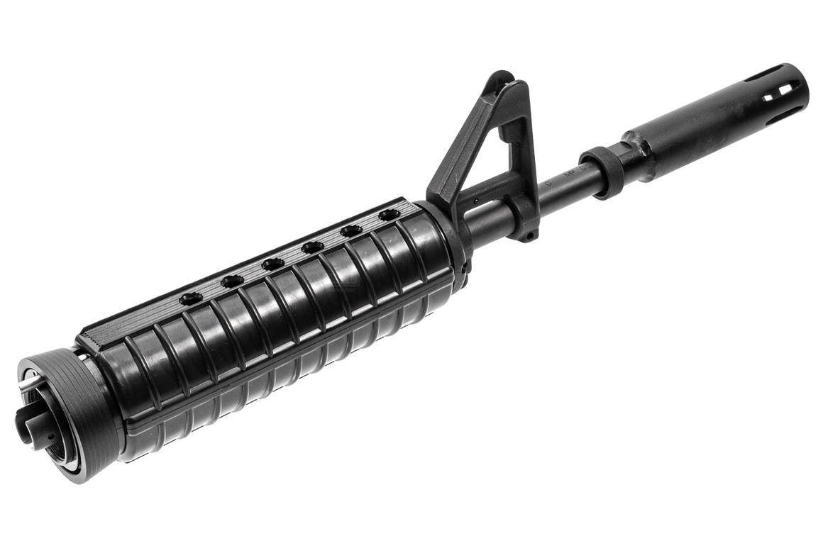 Angry Gun Steel 11.5" inch Outer Barrel & Moderator Front Set for XM177E2 Conversion Kit / Tokyo Marui M4 MWS GBBR Airsoft ( CAR-15 XM177 / M-177 Commando )