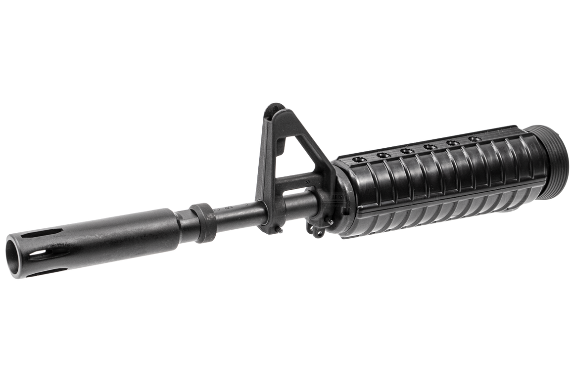 Angry Gun Steel 11.5" inch Outer Barrel & Moderator Front Set for XM177E2 Conversion Kit / Tokyo Marui M4 MWS GBBR Airsoft ( CAR-15 XM177 / M-177 Commando )