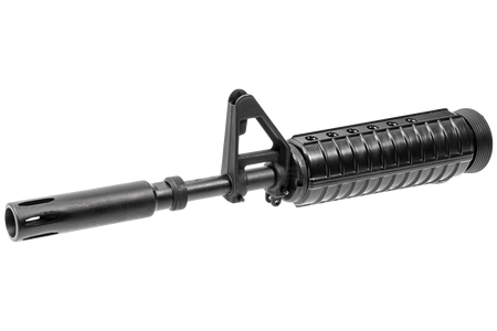 Angry Gun Steel 11.5" inch Outer Barrel & Moderator Front Set for XM177E2 Conversion Kit / Tokyo Marui M4 MWS GBBR Airsoft ( CAR-15 XM177 / M-177 Commando )