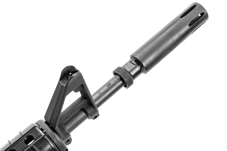 Angry Gun Steel 11.5" inch Outer Barrel & Moderator Front Set for XM177E2 Conversion Kit / Tokyo Marui M4 MWS GBBR Airsoft ( CAR-15 XM177 / M-177 Commando )